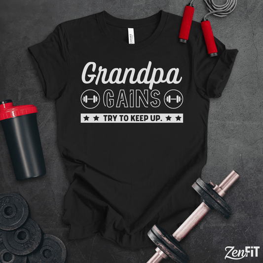 Grandpa Gains T-Shirt