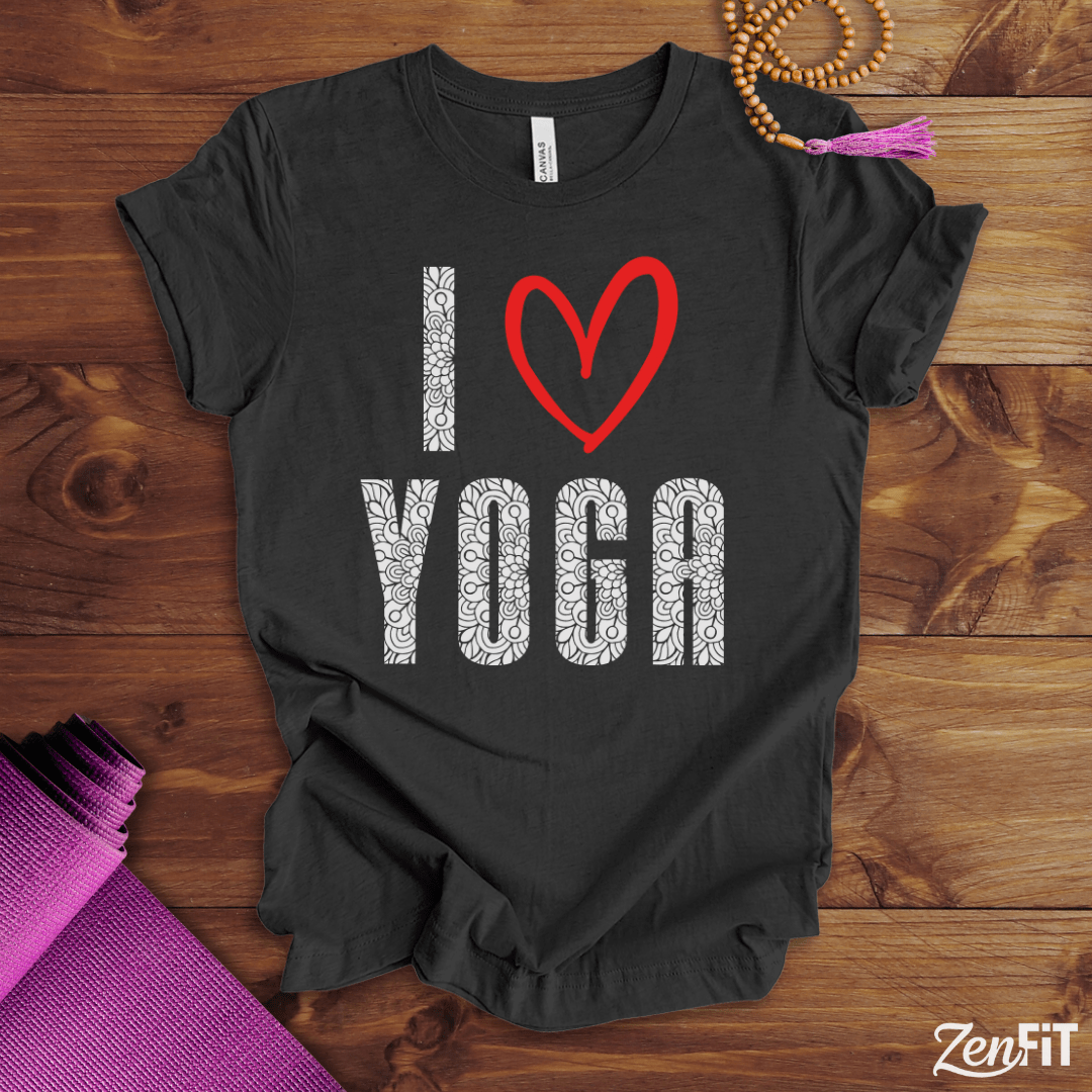 I Love Yoga T-Shirt