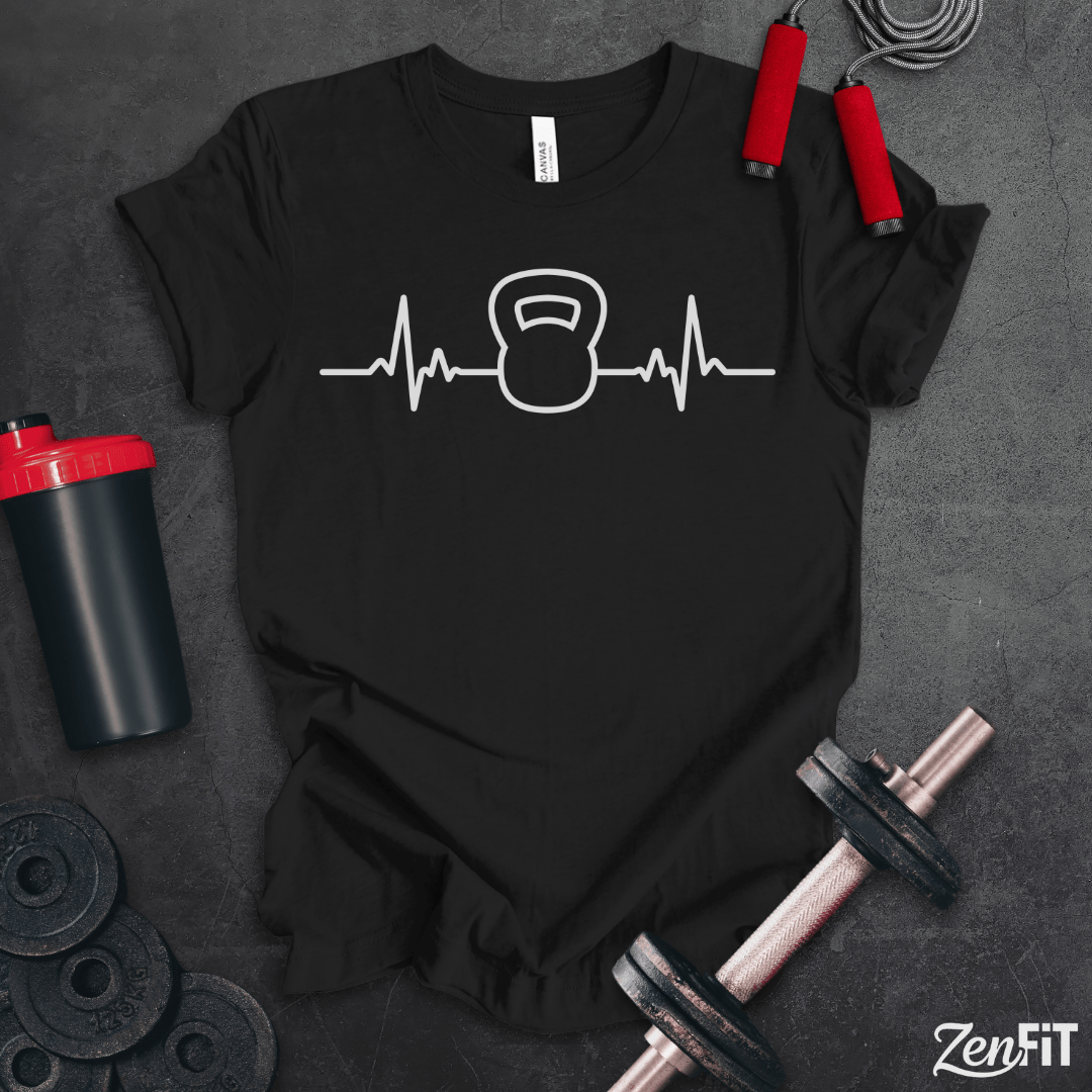 Kettlebell Heartbeat T-Shirt