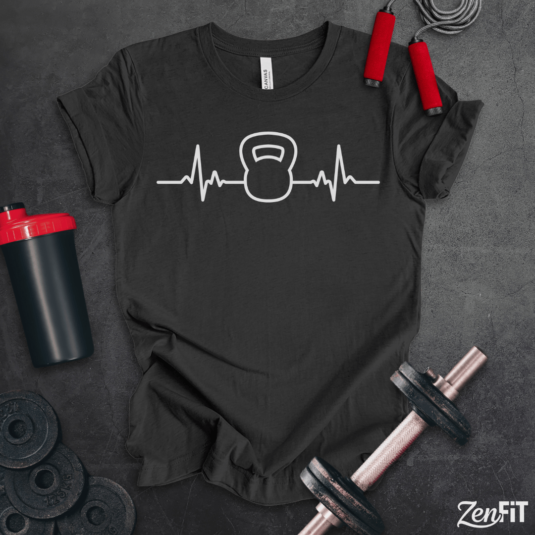 Kettlebell Heartbeat T-Shirt
