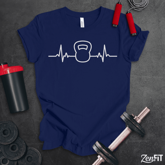 Kettlebell Heartbeat T-Shirt