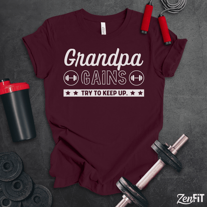 Grandpa Gains T-Shirt