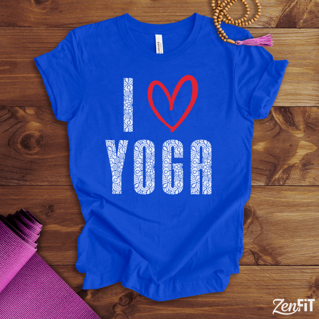 I Love Yoga T-Shirt
