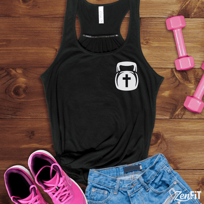 Kettlebell Cross Tank Top