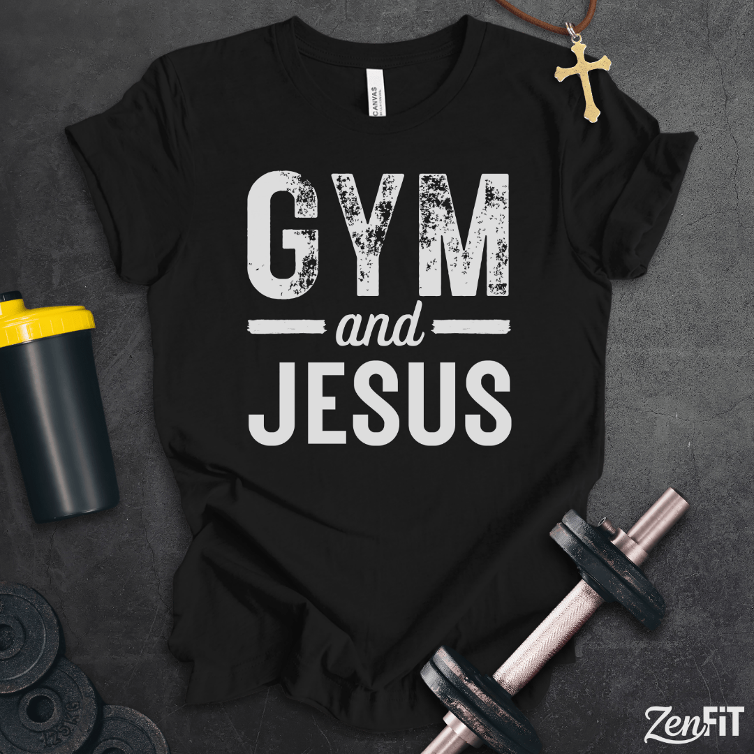 Gym and Jesus T-Shirt