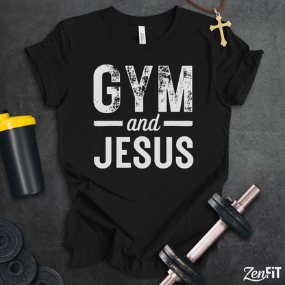 Gym and Jesus T-Shirt