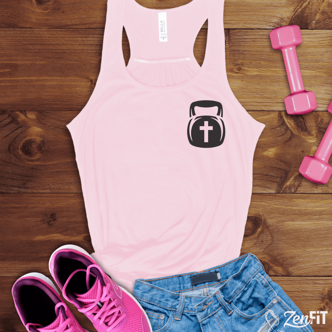 Kettlebell Cross Tank Top