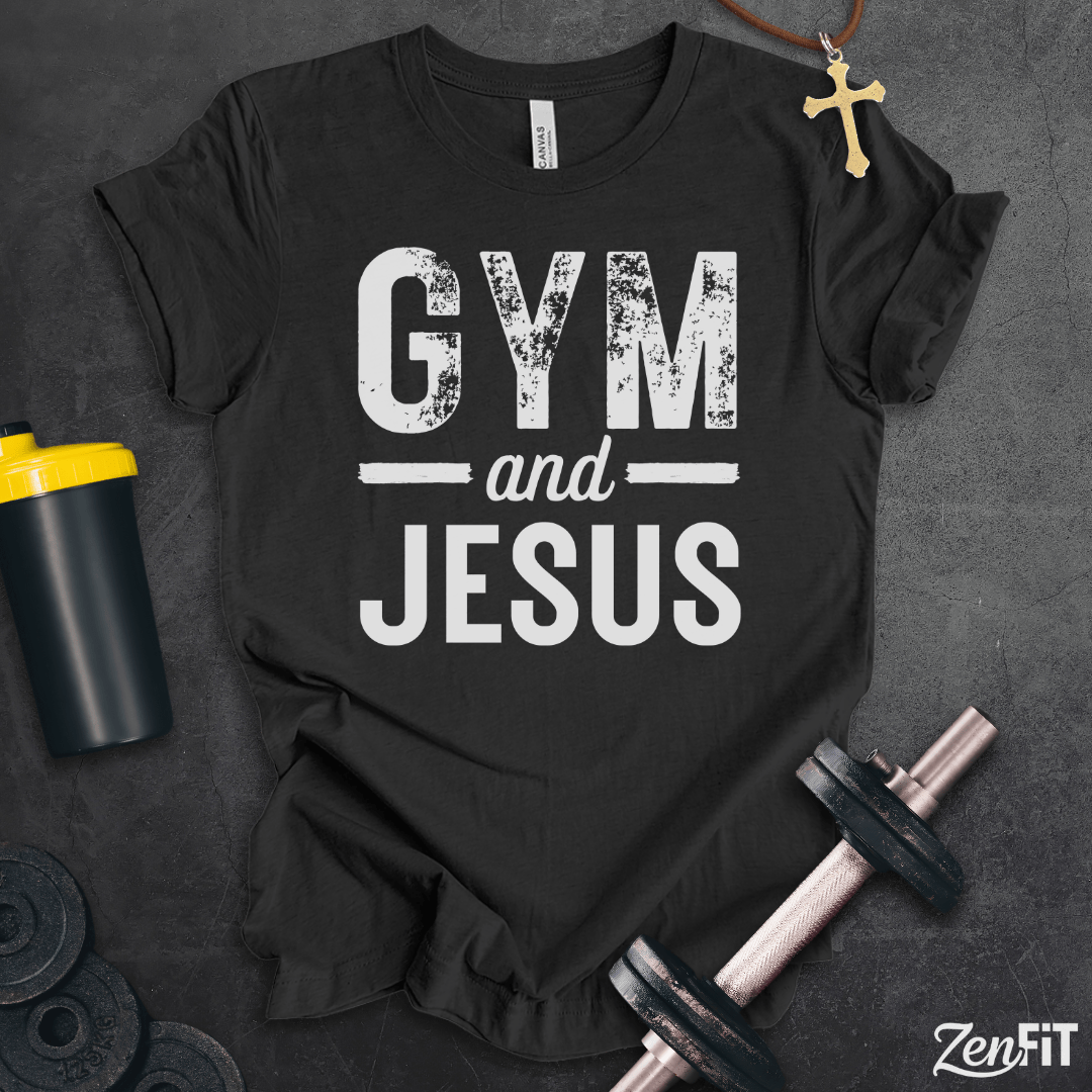 Gym and Jesus T-Shirt