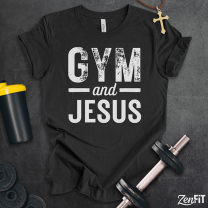 Gym and Jesus T-Shirt