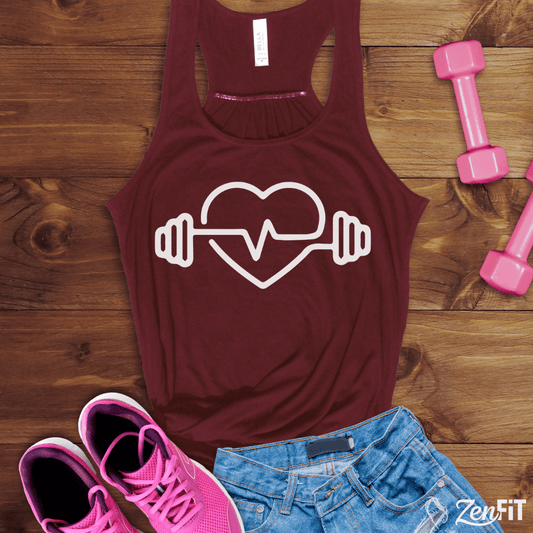 Heart Rate Gym Tank Top