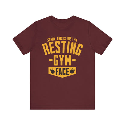 Resting Gym Face T-Shirt