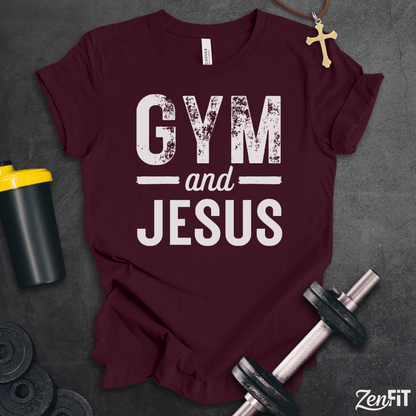 Gym and Jesus T-Shirt