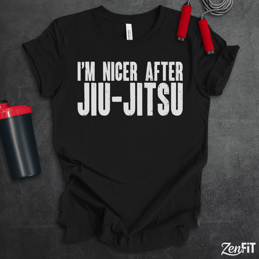 I'm Nicer After Jiu-Jitsu T-Shirt
