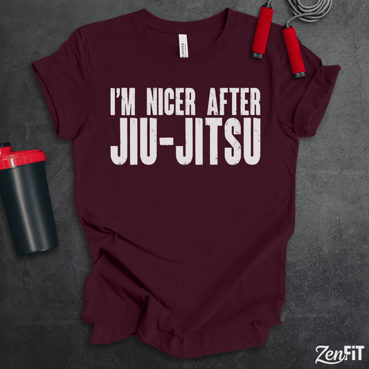 I'm Nicer After Jiu-Jitsu T-Shirt