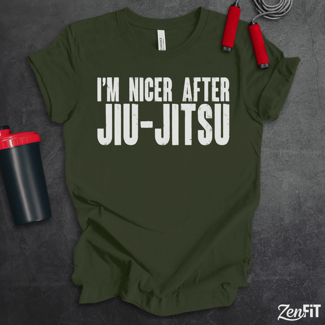 I'm Nicer After Jiu-Jitsu T-Shirt