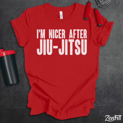 I'm Nicer After Jiu-Jitsu T-Shirt