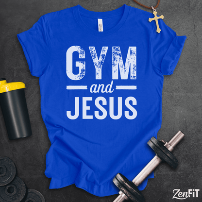 Gym and Jesus T-Shirt
