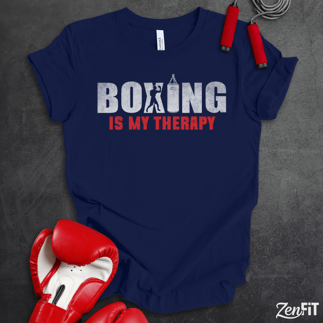Boxing Is My Therapy T-Shirt