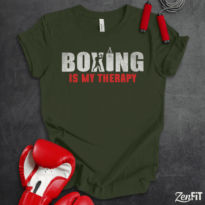 Boxing Is My Therapy T-Shirt
