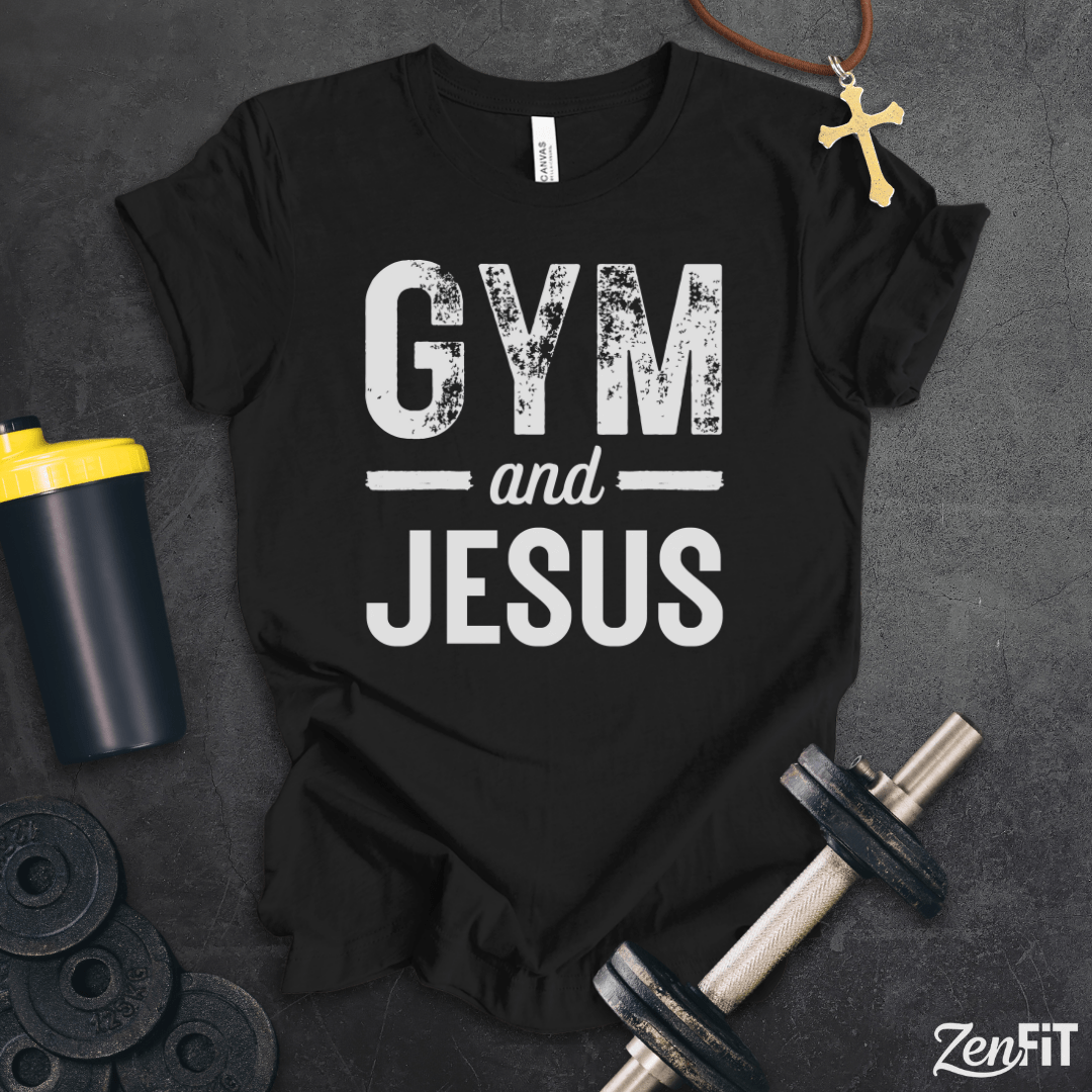 Gym and Jesus T-Shirt