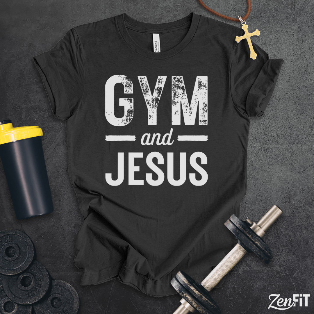 Gym and Jesus T-Shirt