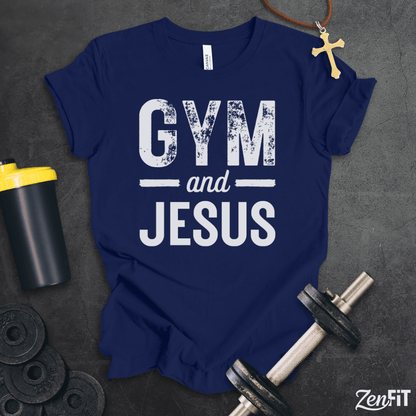 Gym and Jesus T-Shirt