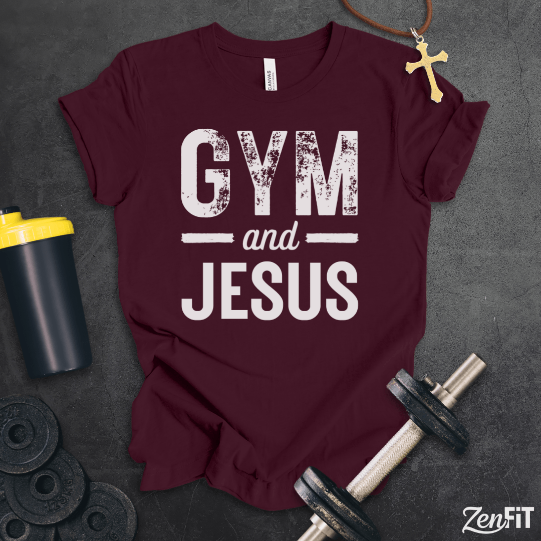 Gym and Jesus T-Shirt