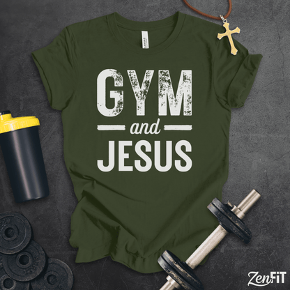 Gym and Jesus T-Shirt