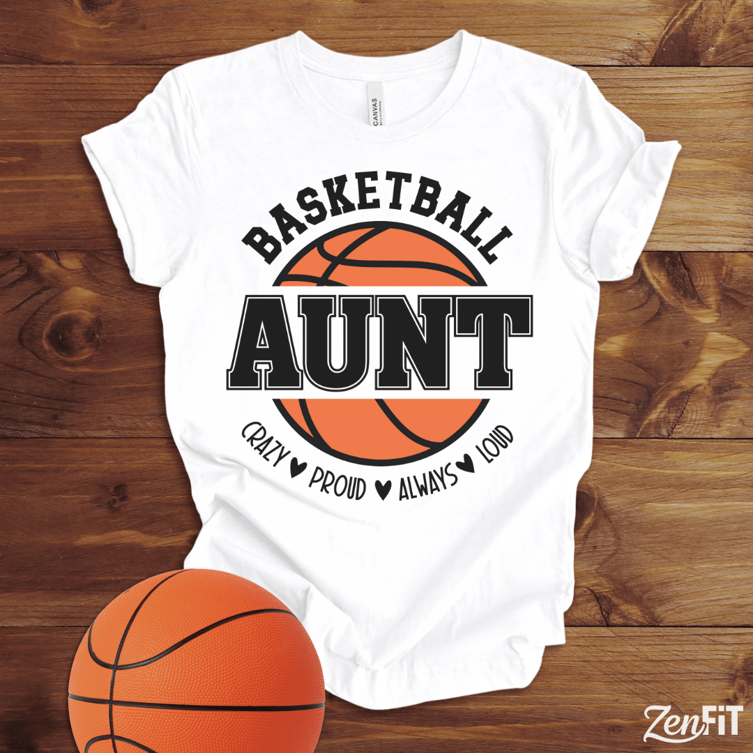 Basketball Aunt T-Shirt