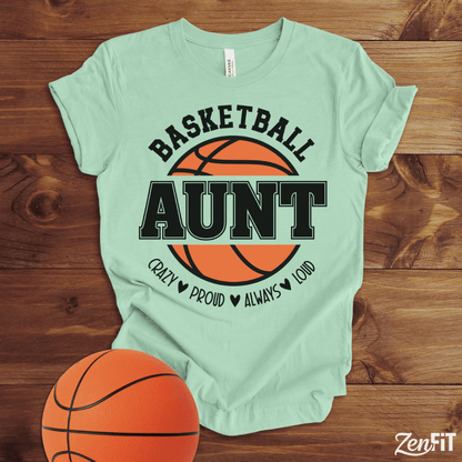 Basketball Aunt T-Shirt