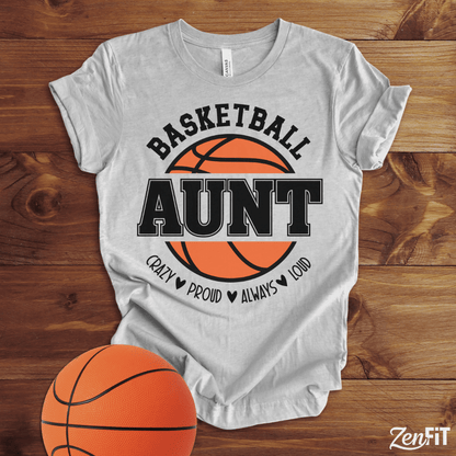 Basketball Aunt T-Shirt