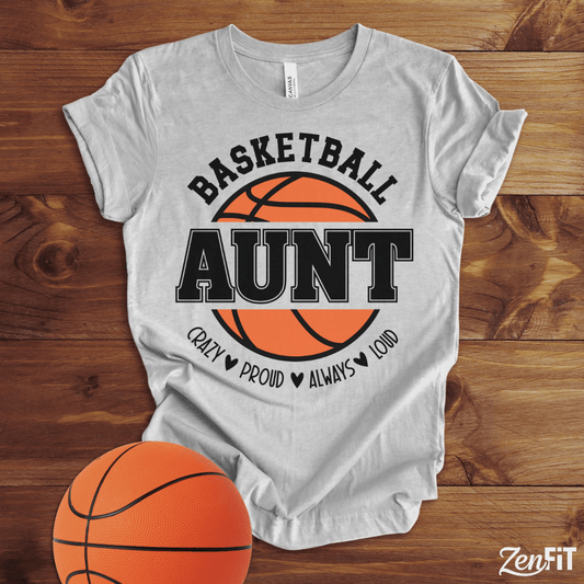 Basketball Aunt T-Shirt
