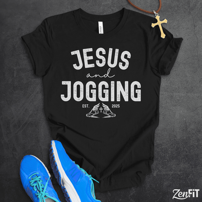 Jesus and Jogging T-Shirt