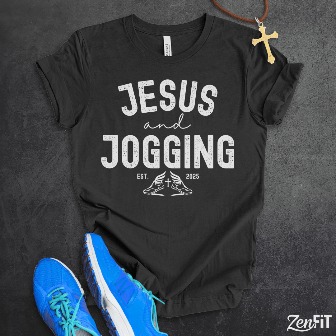 Jesus and Jogging T-Shirt