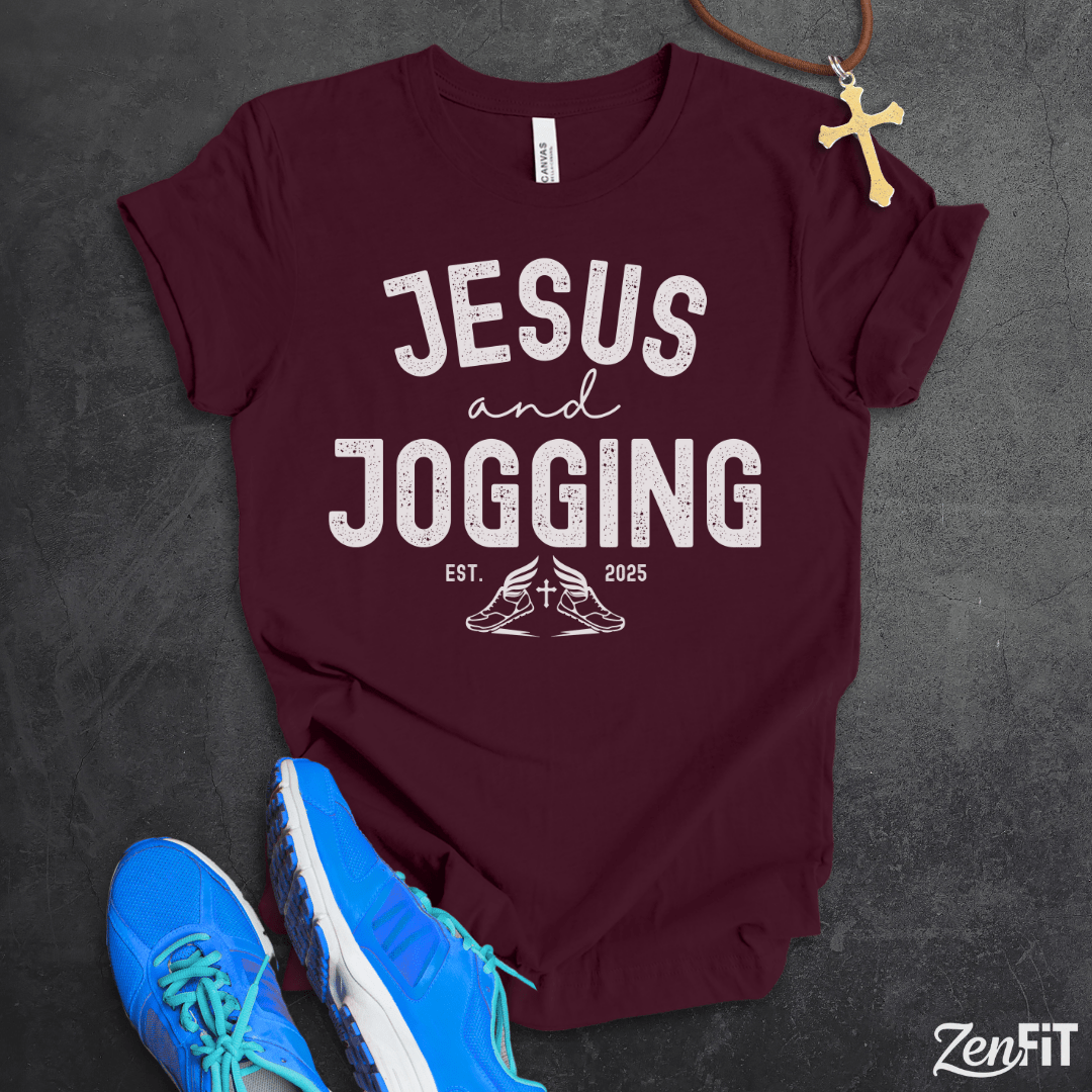 Jesus and Jogging T-Shirt