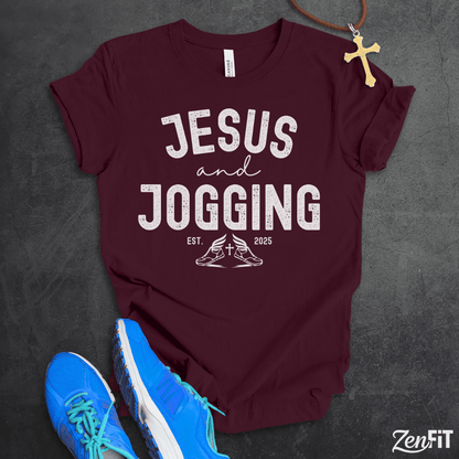 Jesus and Jogging T-Shirt