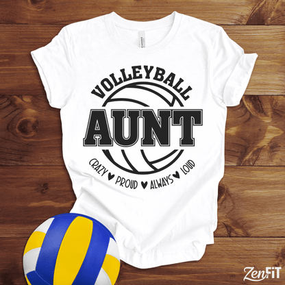 Volleyball Aunt T-Shirt