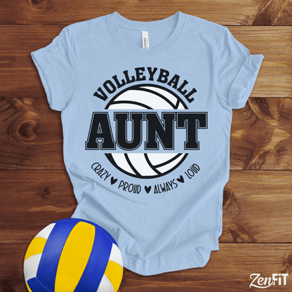 Volleyball Aunt T-Shirt