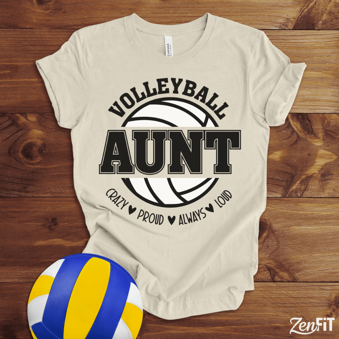 Volleyball Aunt T-Shirt