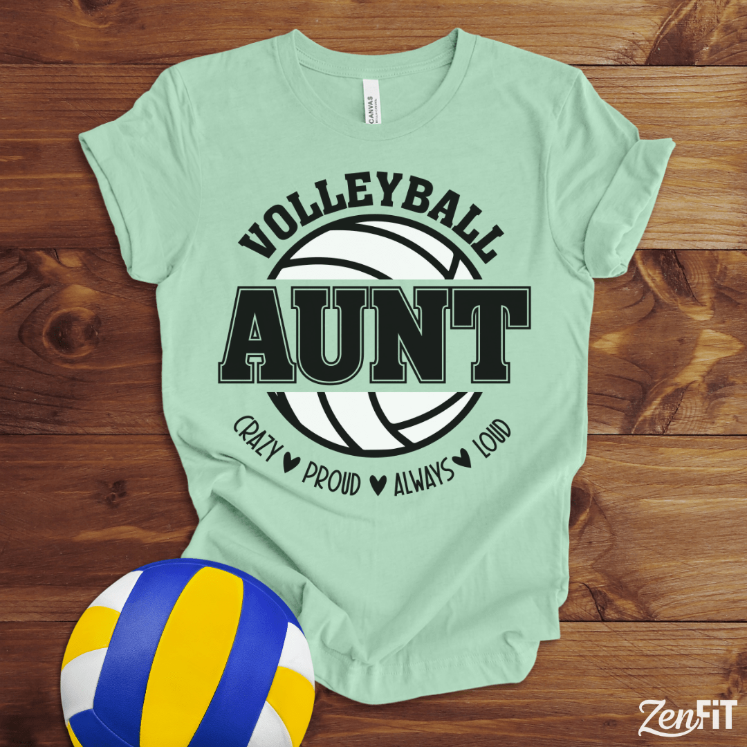 Volleyball Aunt T-Shirt