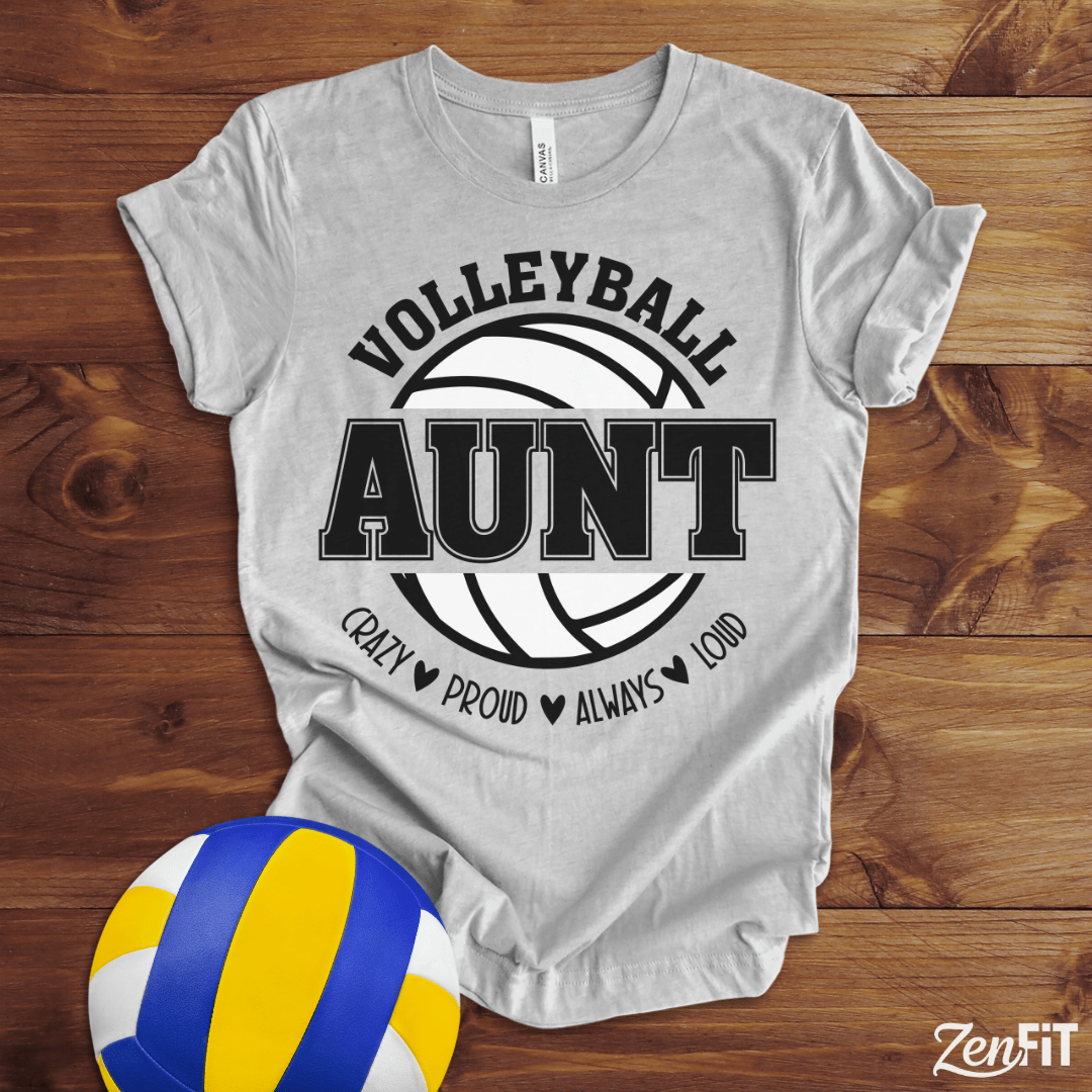 Volleyball Aunt T-Shirt