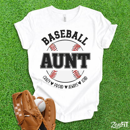 Baseball Aunt T-Shirt