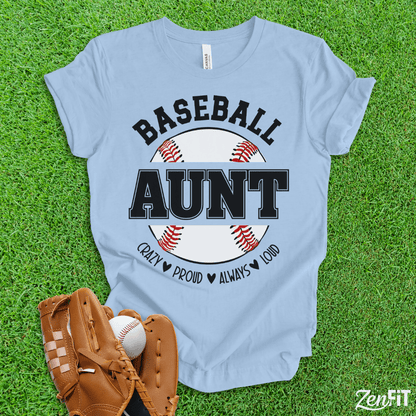 Baseball Aunt T-Shirt