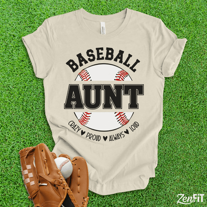 Baseball Aunt T-Shirt