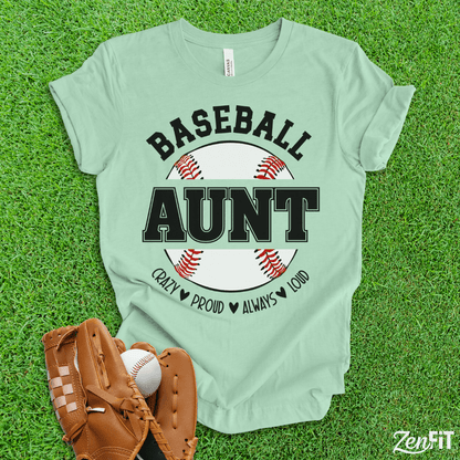 Baseball Aunt T-Shirt