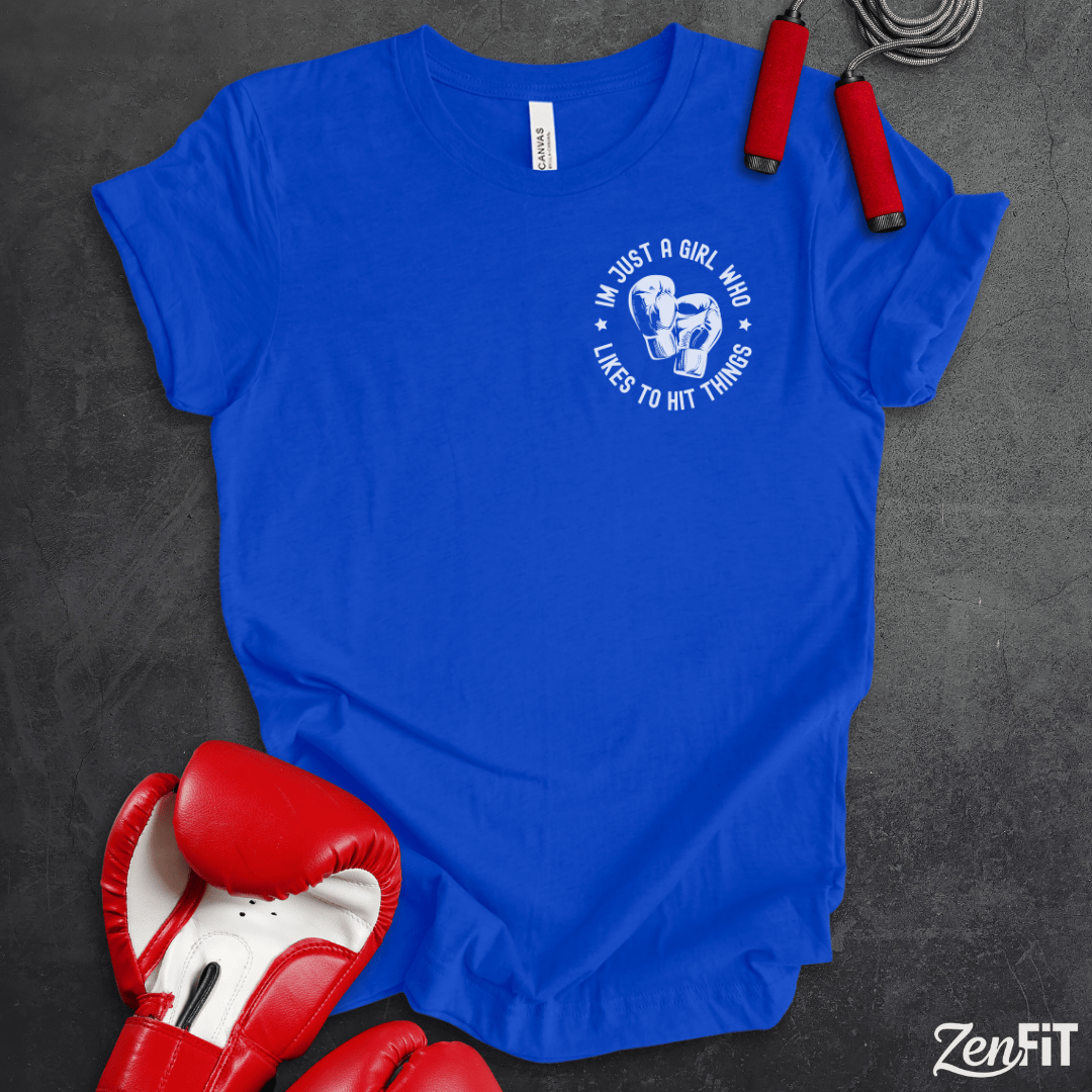 Just A Girl Who Hits Things T-Shirt