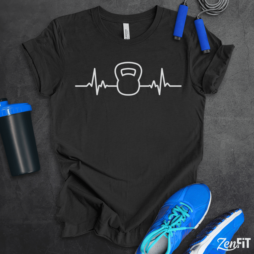 Kettlebell Heartbeat T-Shirt