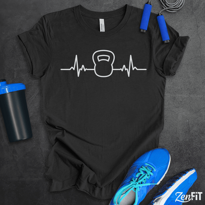 Kettlebell Heartbeat T-Shirt