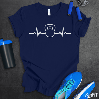 Kettlebell Heartbeat T-Shirt