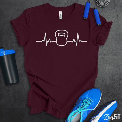 Kettlebell Heartbeat T-Shirt